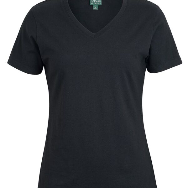 C Of C Ladies V Neck Tee Thumbnail